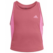 Majica kratkih rukava za djevojčice Adidas Pop Up Tank Top - wild pink/screaming pink