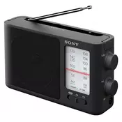 SONY prenosni radio FM/AM z analogno nastavitvijo