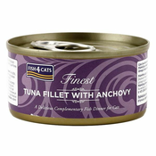Fish4Dogs Fish4cats finest filet s tunom i incunima 70g