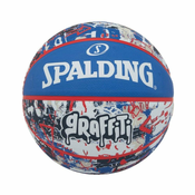 Spalding lopta Graffiti blue/red S.7 out. unisex