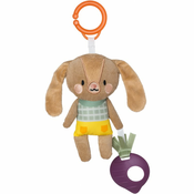 Taf Toys Hanging Toy Jenny the Bunny viseca igracka kontrastnih boja s grickalicom 1 kom