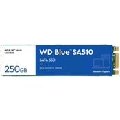 WD vgradni SSD disk 250GB BLUE SA510 M.2 SATA3 WDS250G3B0B