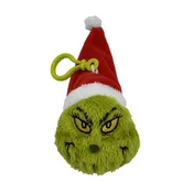 Grinch kapa s sponko za torbo, velikosti 8 cm