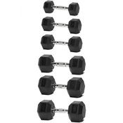 Gumeni tegovi HEX Pro - 3 kg