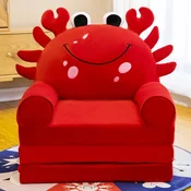 Foteljica za decu Red Crab