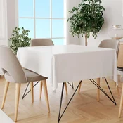 shumee Cozy Home & Living bel prt 140x240 cm - klasično eleganten, dekorativen, visokokakovosten, idealen za jedilnico, praznovanja in dekoracijo mize