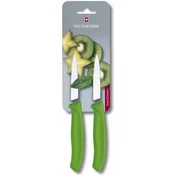 Nož Victorinox 6.7636.L114B Classic Green - 2. set noževa za povrce, valovita oštrica