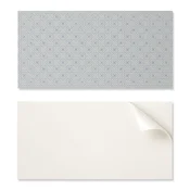 shumee Dekorativna samolepilna vinilna stenska plošča 120x60 cm z geometrijskim vzorcem in rombi