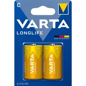 Varta 4114101422 - 2 kom. alkalne baterije LONGLIFE LR14/C 1,5 V