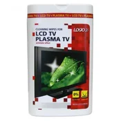 čisto. robčki za solzenje, za LCD TV, plazma TV, hišni kino, škatla, 50 kos, logotip