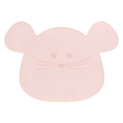 LÄSSIG 1310034755 podloga za zdjelu silikon Little Chums Mouse roza