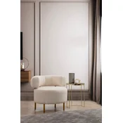 Atelier del Sofa Fotelja River Round Bela