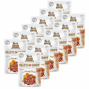 Brit Care Cat Fillets in Gravy Hearty Duck 12x85 g