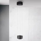 Paul Neuhaus LED-visoka svetilka Q-Stretto, črna, O 14,5 cm - Dnevna soba/jedilnica - Sodobni - Kovina