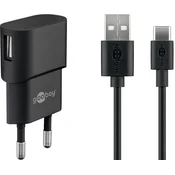 shumee Goobay | 45298 Komplet polnilnikov USB-C (5 W), kabel 1 m
