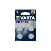 Varta 6025101404 - 4x Litijska gumb baterija ELECTRONICS CR2025 3V
