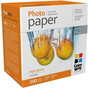 Barvni sijajni foto papir 230g/m2/ 10x15/500 listov