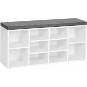 Songmics VASAGLE klop za čevlje 30 x 73 x 45 cm
