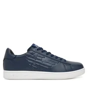 EA7 unisex. 7X000331_AF10848 Trenirke Classic Cc navy (41 1/3), Usnje, Ravna stran, Čipke, Priložnostno, Mornarica