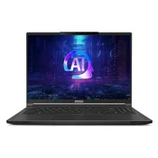 Prijenosno racunalo MSI Stealth A16 AI+, Ryzen AI 9 HX 370, 32 GB RAM, 2 TB SSD, RTX 5070Ti, 240 Hz, Windows 11 Pro