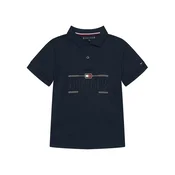 Tommy Hilfiger Polo majica Icons KB0KB10359 Mornarsko modra Regular Fit