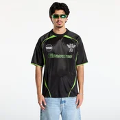 Dres PLEASURES x Boiler Room Aqua Soccer Jersey Black L