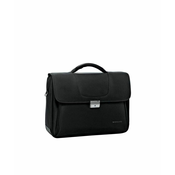 Poslovna torba, 2 predala za laptop 15,6 Roncato Clio, črna