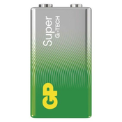 Baterija GP SUPER alkalna 6LR61 9V 1 folija