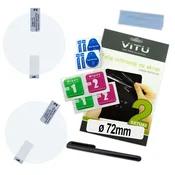 shumee 2 x ORIGINALNA VITU zaščitna folija za pult, okrogla, 72 mm, 7,2 cm, 2,8