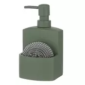 Žajbljevo zelen dozirnik za milo iz poliresina 250 ml Essentials – Ladelle