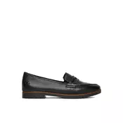 Rieker Loaferke 45300-02 Črna