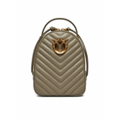 PINKO Nahrbtnik Love Click Mini Backpack . AI 24-25 PLTT 103614 A1J2 Bež