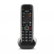 Gigaset E720HX Analog/DECT telefon, ID klicatelja, črn