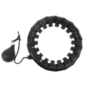 UNBRANDED Hula hoop z masažerjem + utež Trizand 25208