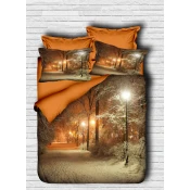 Lessentiel Maison Set Double posteljine 120, 200x220cm, Smeda