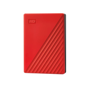 WD My Passport prenosni 4 TB razširjeni 2,5" USB3.0 Rdeča