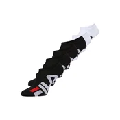 FILA Nogavice svetlo siva/rdeča/črna/bela