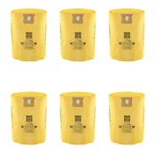 INF Vrečke za prah za sesalnike Shop-Vac, rumene (6 kosov) 15-22 litrov, (5000286699)