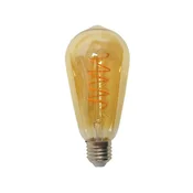 Mitea Lighting LED filament sijalica Amber Flex 230V 300lm E27 4W ST64 2200K