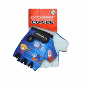 TOURDEFRANCE Rukavice decije CROSSER CG FISH-KIDS SHORT FINGER blue 4XS