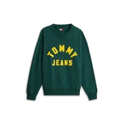 Tommy Jeans Majica NEW CLASSIC rumena/zelena