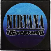 Nirvana Nevermind Wavy Logo Našitek za šivanje