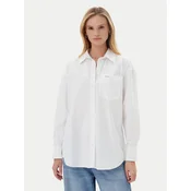 Guess Jeans Srajca W4YH22 WGCF1 Bela Relaxed Fit