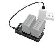 SmallRig Polnilec baterij Sony NP-F970 za fotoaparate in videokamere 4086