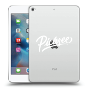 Silikonski prozorni ovitek za Apple iPad mini 4 - Picasee - White