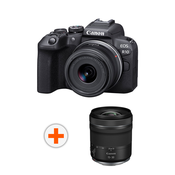 Kamera bez ogledala Canon - EOS R10, 18-45mm STM, Black + Adapter Canon EF-EOS R + Objektiv Canon - RF, 15-30mm, f/4.5-6.3 IS STM