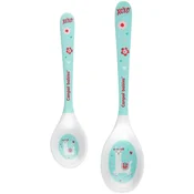 CANPOL BABIES Set kašika za bebe 4/530 Melamine Exotic Animals tirkizni