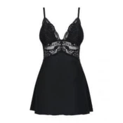 Obsessive komplet babydoll in tangice, 810-BAB-1 (Brezplačen 1 L mehčalca Passion), S-M