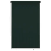 Vanjska roleta za zamracivanje 140 x 230 cm tamnozelena HDPE