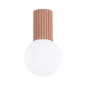 Sollux SL.1733 - Kupatilsko plafonsko svetlo HALO 1xG9/8W/230V IP44 braon